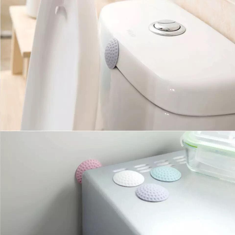 Mute Wall Bumper, Wall Thickening Self Adhesive Wall Protector, Rubber Strong Gel Back Door Knob, Shockproof Crash Pad Mute Wall Bumper, Wall Thickening Self Adhesive Wall Protector, Rubber Strong Gel Back Door Knob, Shockproof Crash Pad